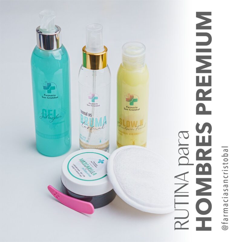 RUTINA PREMIUM PIEL GRASA A MIXTA HOMBRE