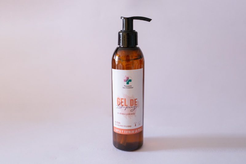 GEL DE LIMPIEZA VITAMINA C con Ácido Láctico al 10%