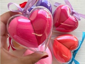 Set Beuty Blender esponjas en estuche de corazón