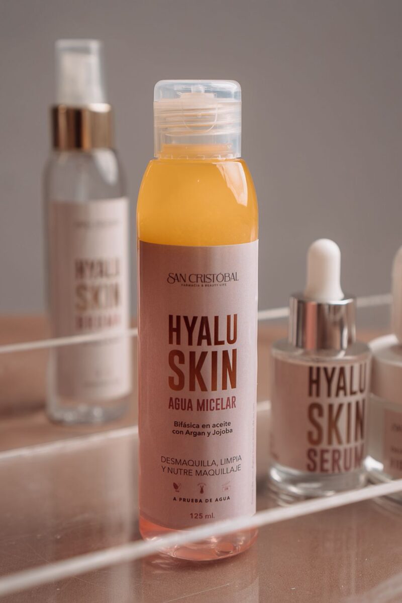 HYALU SKIN Agua Micelar Bifásica 125ml - Imagen 2