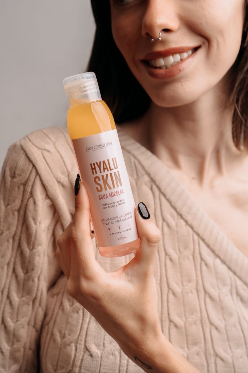 HYALU SKIN Agua Micelar Bifásica 125ml - Imagen 3